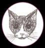 cat face logo for animal-pounds.com lost pets information site